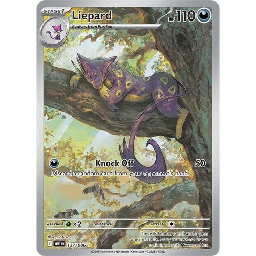 Liepard (137/086) (SV: White Flare) - PokéBox Australia