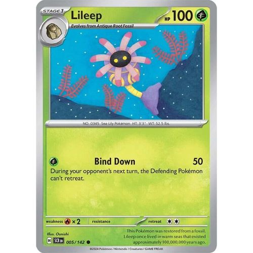 Lileep (005/142) [SV07: Stellar Crown] - PokéBox Australia
