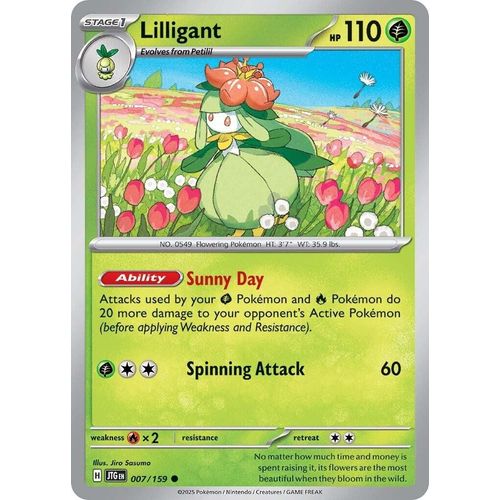 Lilligant (007/159) (SV09: Journey Together) - PokéBox Australia