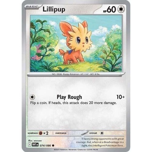 Lillipup (074/086) (SV: White Flare) - PokéBox Australia