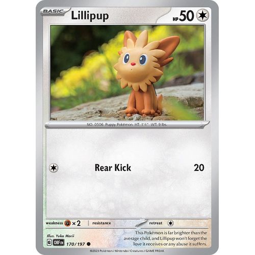 Lillipup (170/197) [SV03: Obsidian Flames] - PokéBox Australia
