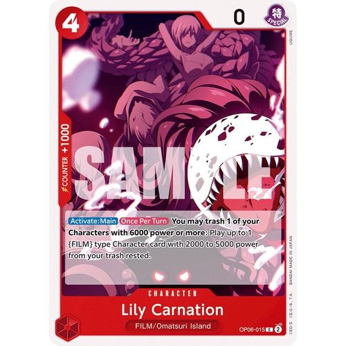 Lily Carnation (OP06 - 015) [Wings of the Captain] - PokéBox Australia
