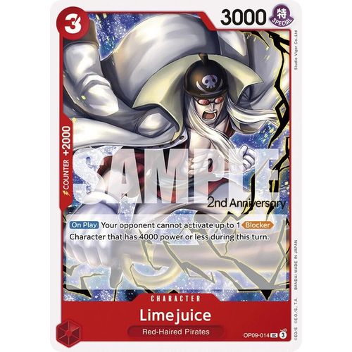 Limejuice (OP09 - 014) [Emperors in the New World: 2nd Anniversary Tournament Cards] - PokéBox Australia
