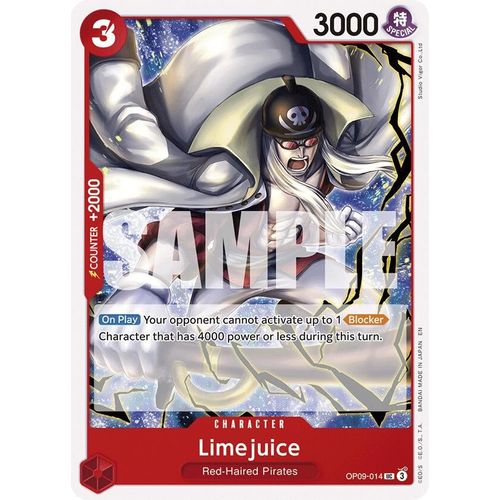 Limejuice (Reprint) (OP09 - 014) [Starter Deck 23: RED Shanks] - PokéBox Australia