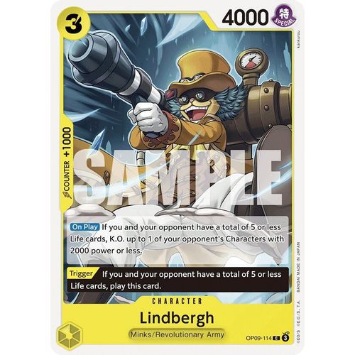 Lindbergh (OP09 - 114) [Emperors in the New World] - PokéBox Australia