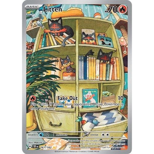 Litten (167/162) [SV05: Temporal Forces] - PokéBox Australia