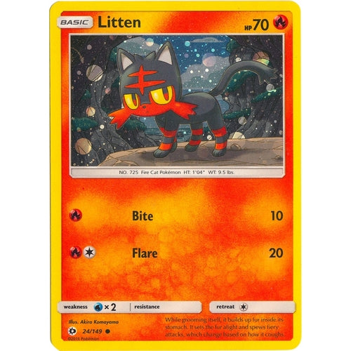 Litten - 24/149 (Cosmos Holo) (024/149) (Miscellaneous Cards & Products) - PokéBox Australia