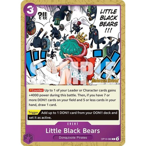 Little Black Bears (OP10 - 080) [Royal Blood Release Event Cards] - PokéBox Australia