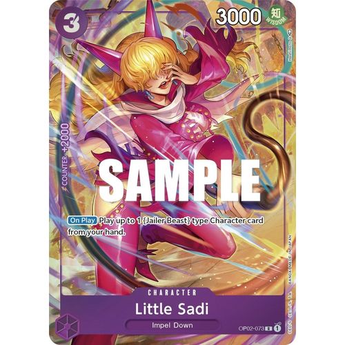 Little Sadi (Alternate Art) (OP02 - 073) [Paramount War] - PokéBox Australia