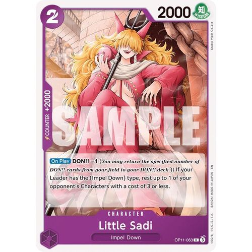 Little Sadi (OP11 - 063) [A Fist of Divine Speed] - PokéBox Australia