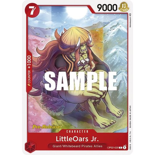 LittleOars Jr. (OP02 - 020) [Paramount War Pre - Release Cards] - PokéBox Australia