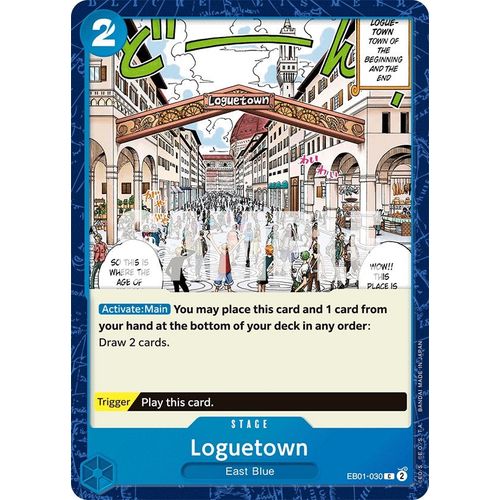 Loguetown (EB01 - 030) [Extra Booster: Memorial Collection] - PokéBox Australia