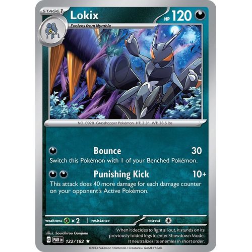 Lokix (122/182) [SV04: Paradox Rift] - PokéBox Australia