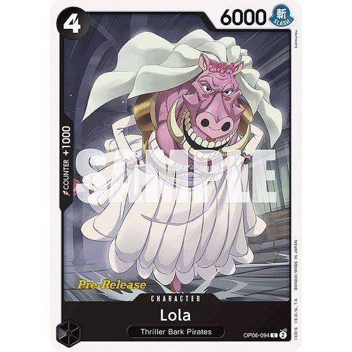 Lola (OP06 - 094) [Wings of the Captain Pre - Release Cards] - PokéBox Australia