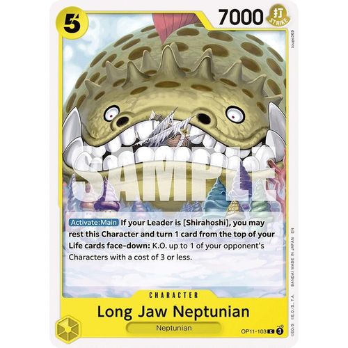 Long - Jaw Neptunian (OP11 - 103) [A Fist of Divine Speed] - PokéBox Australia