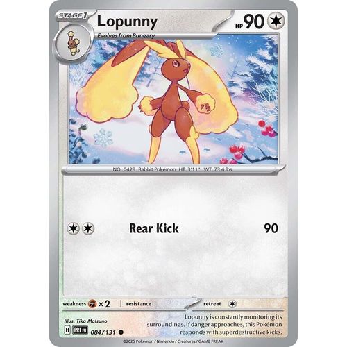Lopunny (084/131) [SV: Prismatic Evolutions] - PokéBox Australia
