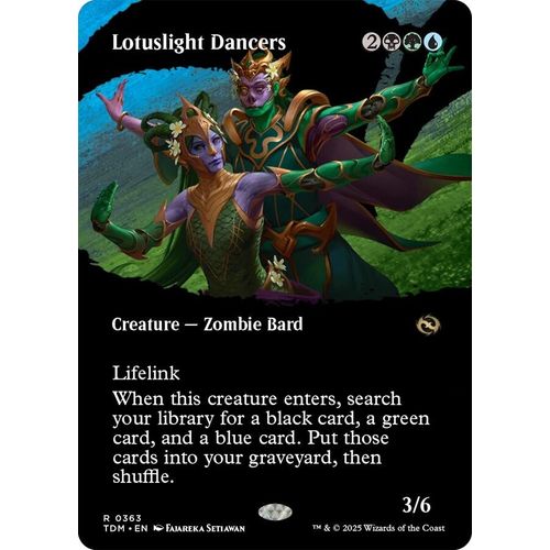 Lotuslight Dancers (Borderless) (363) (Tarkir: Dragonstorm) - PokéBox Australia