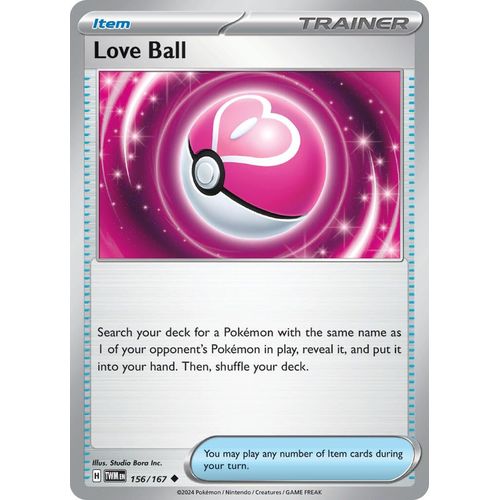 Love Ball (156/167) [SV06: Twilight Masquerade] - PokéBox Australia