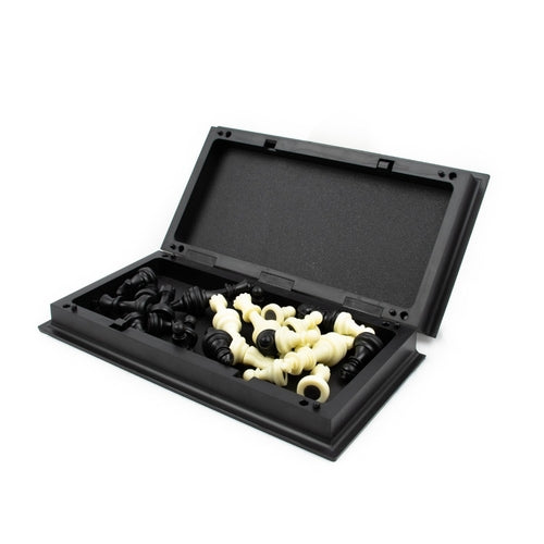 LPG Classics Plastic Magnetic Travel Chess Set - 20 cm Foldable Board - PokéBox Australia