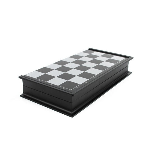 LPG Classics Plastic Magnetic Travel Chess Set - 20 cm Foldable Board - PokéBox Australia