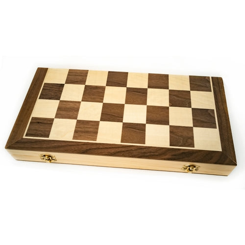 LPG Classics Wooden Folding Chess/Checkers/Backgammon Set 40cm - PokéBox Australia