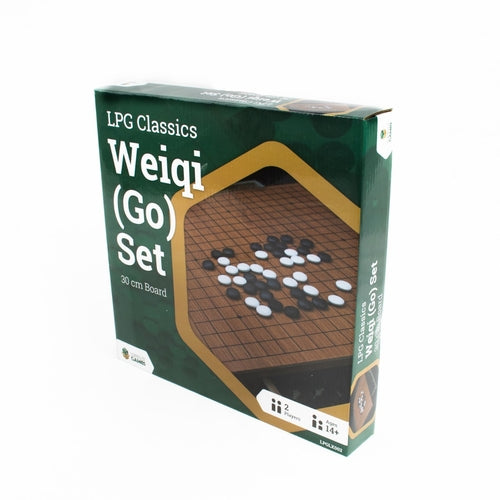 LPG Classics Wooden Weiqi / Go Set - 30 cm Board with Drawers - PokéBox Australia