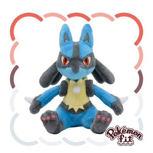 Lucario 448 - Pokémon Centre Fit Plush - PokéBox Australia