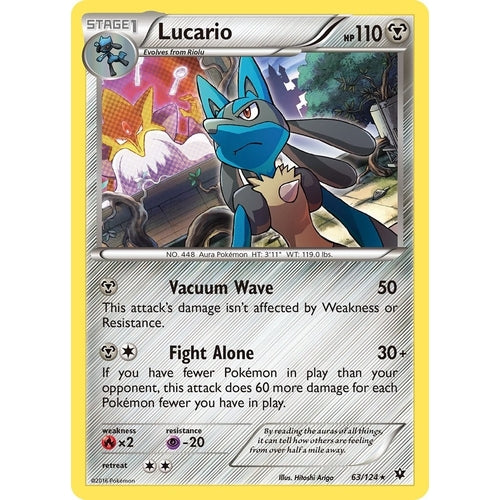 Lucario - 63/124 (Cosmos Holo) (063/124) (Miscellaneous Cards & Products) - PokéBox Australia