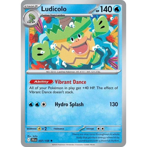 Ludicolo (037/159) (SV09: Journey Together) - PokéBox Australia