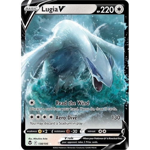 Lugia V (138/195) (SWSH12: Silver Tempest) - PokéBox Australia