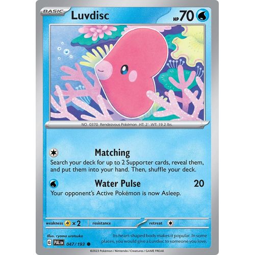Luvdisc (047/193) [SV02: Paldea Evolved] - PokéBox Australia