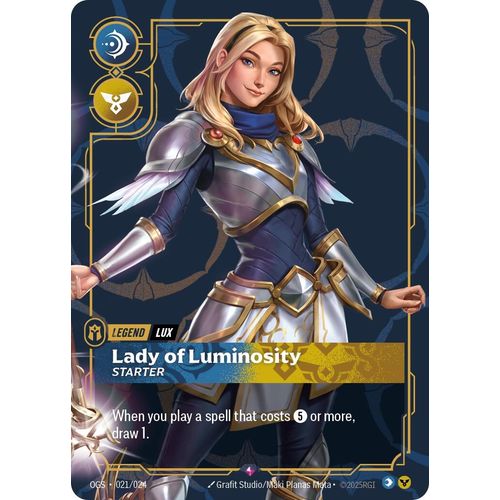 Lux - Lady of Luminosity (Starter) (021/024) (Origins: Proving Grounds) - PokéBox Australia