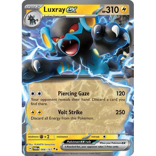 Luxray ex (068/167) [SV06: Twilight Masquerade] - PokéBox Australia
