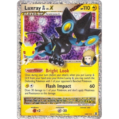 Luxray GL LV.X (109/111) (Celebrations: Classic Collection) - PokéBox Australia
