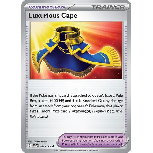 Luxurious Cape (166/182) [SV04: Paradox Rift] - PokéBox Australia
