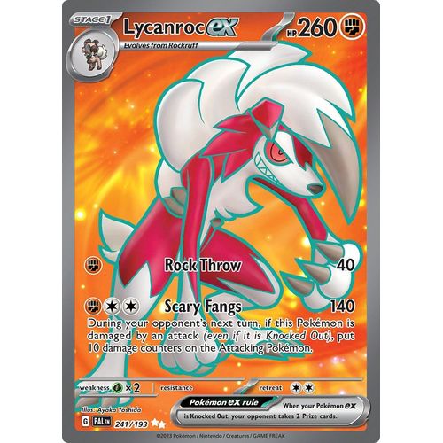 Lycanroc ex (241/193) [SV02: Paldea Evolved] - PokéBox Australia