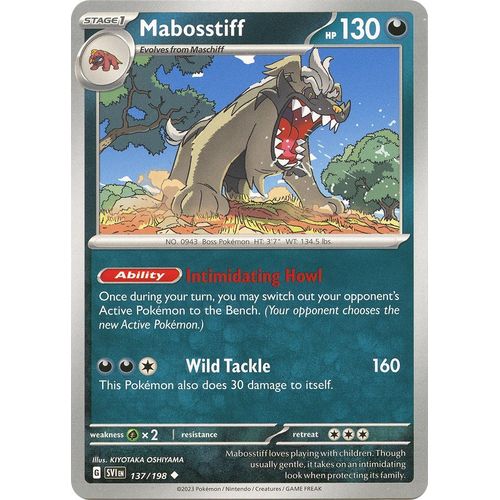 Mabosstiff (137/198) [SV01: Scarlet & Violet Base Set] - PokéBox Australia