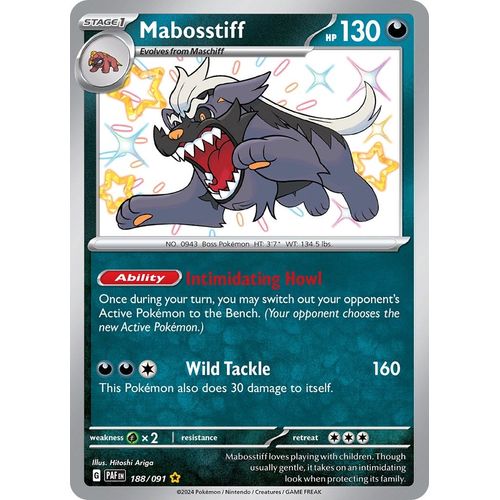 Mabosstiff (188/091) [SV: Paldean Fates] - PokéBox Australia