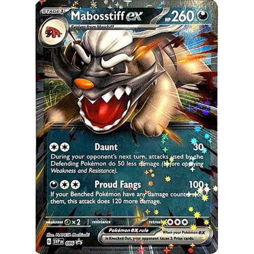 Mabosstiff ex - 086 (086) (SV: Scarlet & Violet Promo Cards) - PokéBox Australia