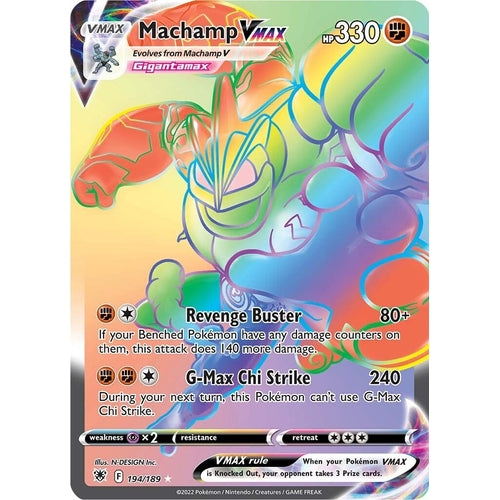 Machamp VMAX (Secret) (194/189) (SWSH10: Astral Radiance) - PokéBox Australia