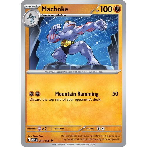 Machoke (067/165) [SV: Scarlet & Violet 151] - PokéBox Australia
