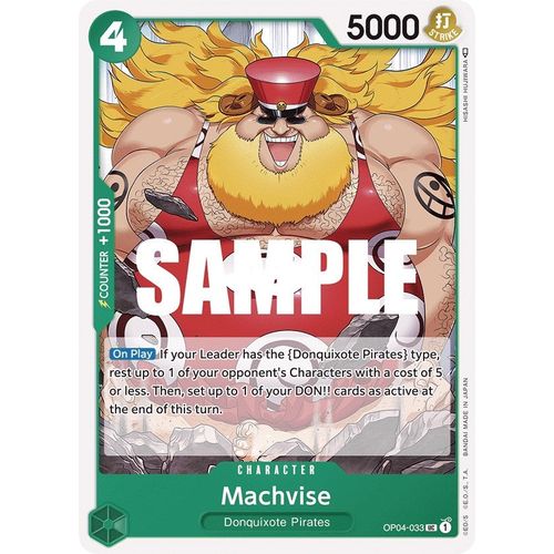 Machvise (OP04 - 033) [Kingdoms of Intrigue] - PokéBox Australia