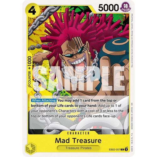 Mad Treasure (EB02 - 057) (Extra Booster: Anime 25th Collection) - PokéBox Australia