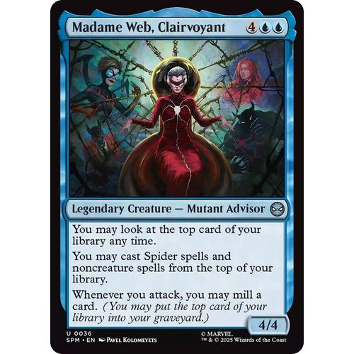 Madame Web, Clairvoyant (36) (Marvel's Spider - Man) - PokéBox Australia