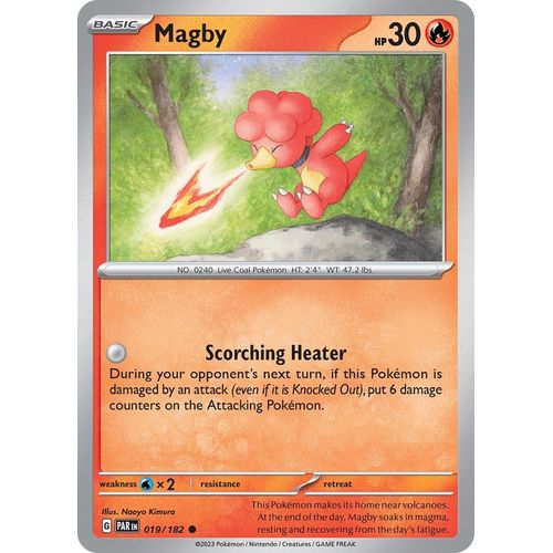 Magby (019/182) [SV04: Paradox Rift] - PokéBox Australia