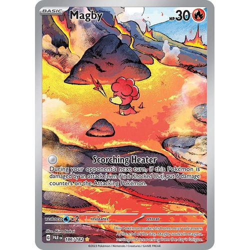 Magby (186/182) [SV04: Paradox Rift] - PokéBox Australia