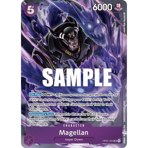 Magellan (085) (Alternate Art) (OP02 - 085) [Paramount War] - PokéBox Australia