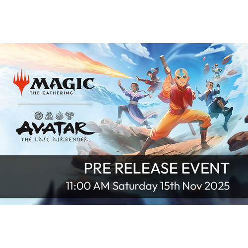 Magic The Gathering | Avatar: The Last Airbender - Prerelease Ticket - 11:00 AM Saturday 15th November 2025 - PokéBox Australia