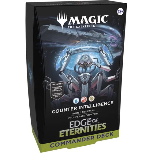 Magic The Gathering | Edge of Eternities - Commander Deck - Counter Intelligence (Blue/Red/White) (Copy) - PokéBox Australia