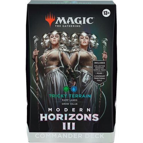 Magic The Gathering | Modern Horizons 3 Commander Deck - Tricky Terrain (Green/Blue) - PokéBox Australia